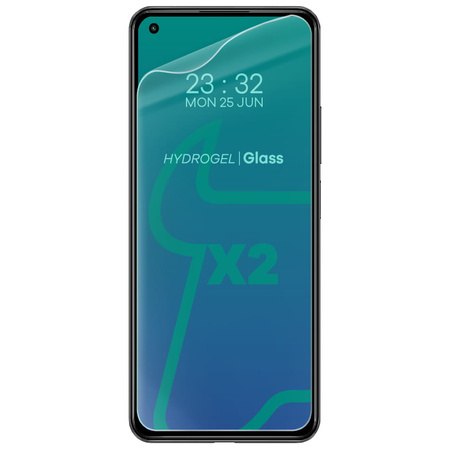 Folia hydrożelowa na ekran Bizon Glass Hydrogel Front Duo do Xiaomi Mi 11 Lite / 5G / 5G NE, 2 sztuki