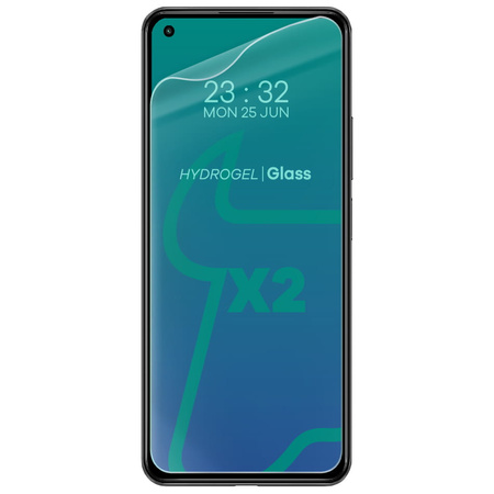 Folia hydrożelowa na ekran Bizon Glass Hydrogel, Xiaomi Mi 11 Lite / 5G / 5G NE, 2 sztuki