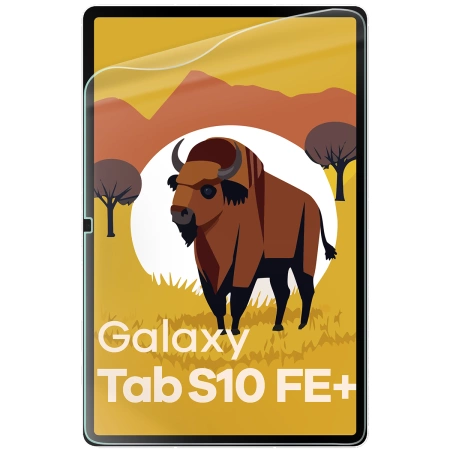 Folia imitująca papier Bizon Film Tab Papirus Duo do Galaxy Tab S10 FE Plus, 2 sztuki