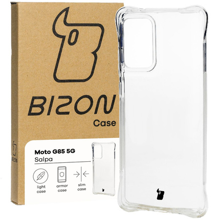 Elastyczne etui Bizon Case Salpa do Motorola Moto G85 5G, przezroczyste