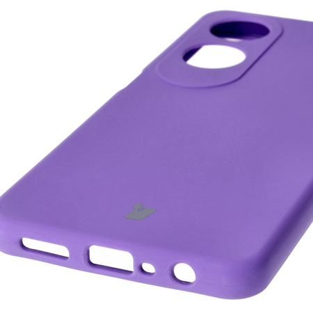 Silikonowe etui Bizon Soft Case do Oppo A60 4G, fioletowe
