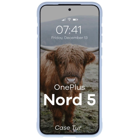 Pancerne etui Bizon Case Tur do OnePlus Nord 5, jasnoniebieskie