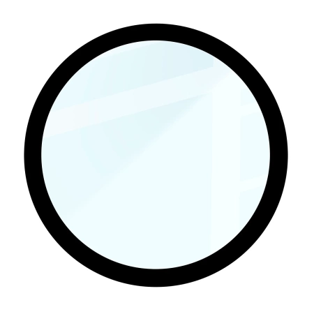 Szkło hybrydowe Bizon Glass Watch Edge Hybrid dla Garmin Venu 4 41 mm, czarne