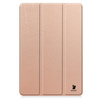 Etui Bizon Case Tab Lizard do Galaxy Tab A9 Plus, różowozłote