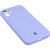 Etui Bizon Case Silicone do iPhone 12, fioletowe