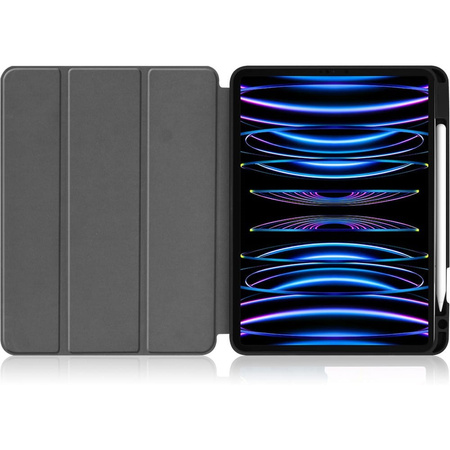 Etui Bizon Case Tab Lizard do iPad Pro 11 2022/2021/2020/2018, czarne