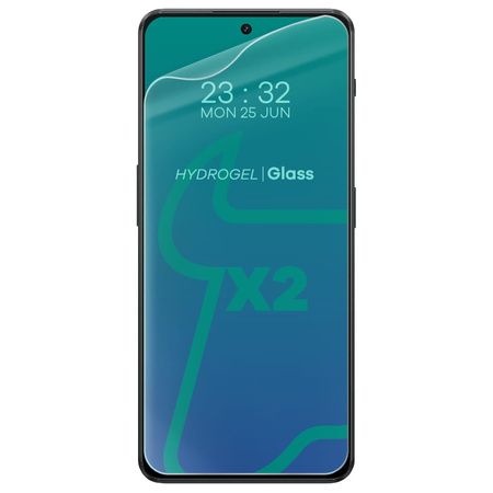 Folia hydrożelowa na ekran Bizon Glass Hydrogel Front Duo do OnePlus Nord 3, 2 sztuki