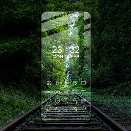 Szkło hartowane Bizon Glass Edge do Realme GT 2, czarne