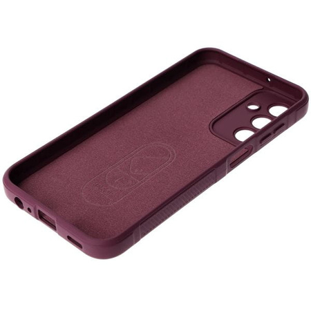 Pancerne etui Bizon Case Tur do Galaxy A15 5G/4G, burgundowe