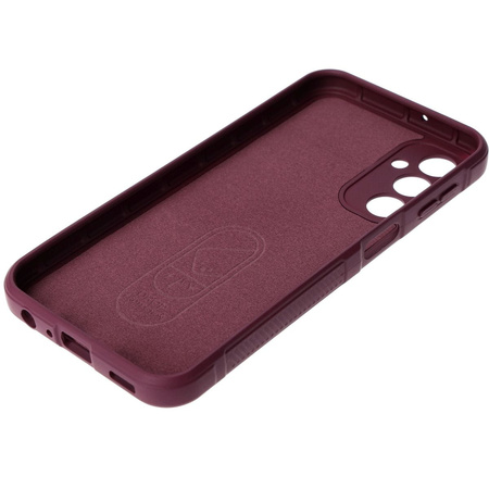 Pancerne etui Bizon Case Tur do Galaxy M34 5G, burgundowe