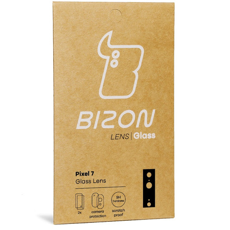Szkło na aparat Bizon Glass Silk Lens dla Pixel 7, 2 sztuki
