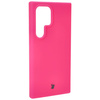 Silikonowe etui Bizon Soft Case do Galaxy S24 Ultra, neonowo-różowe