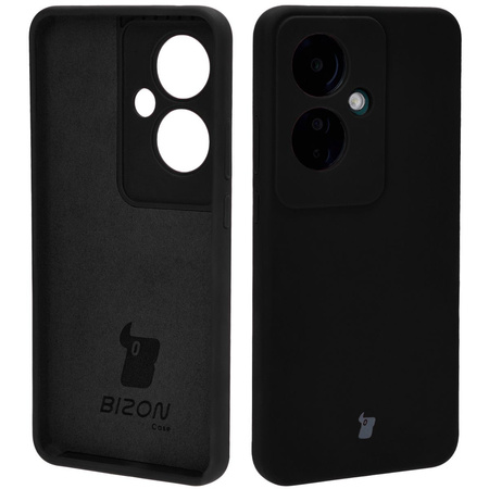 Silikonowe etui Bizon Soft Case do Oppo Reno11 F 5G, czarne
