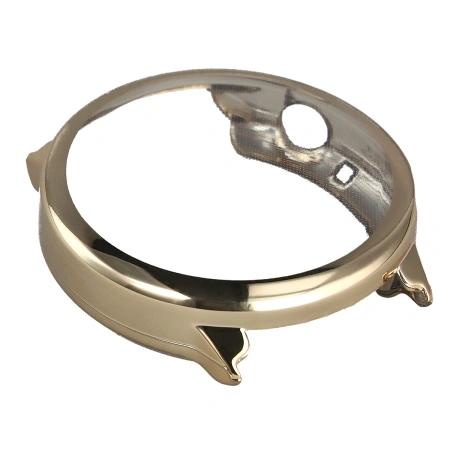 Etui z osłoną ekranu Bizon Case Watch Felipe do Garmin Venu 4 45 mm, złote