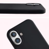 Silikonowe etui Bizon Soft Case do iPhone 17, czarne
