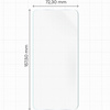 Folia hydrożelowa na ekran Bizon Glass Hydrogel Front Duo do Realme GT 6 / 6T, 2 sztuki