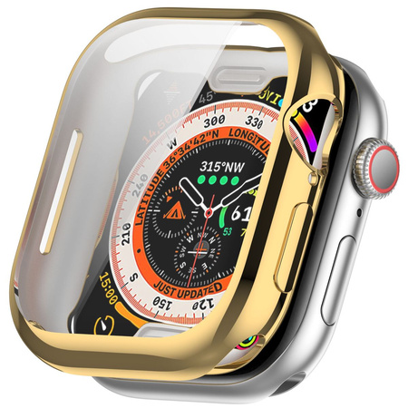 Etui Bizon Case Watch Felipe do Apple Watch 11 / 10 (46mm), złote