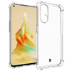 Etui + 2x szkło Bizon Case Clear Pack do Reno 8T 4G, przezroczyste