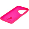 Silikonowe etui Bizon Soft Case do Huawei Pura 70 Pro / Pro+, neonowo-różowe