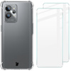 Etui + 2x szkło Bizon Case Clear Pack do Realme GT2 Pro, przezroczyste