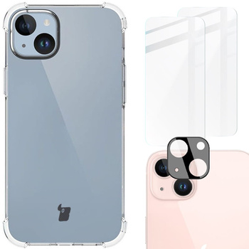 Etui Bizon Case Clear Pack do iPhone 15 Plus, przezroczyste