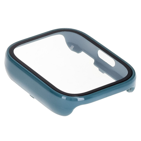 Etui ze szkłem do zegarka Bizon Case+Glass Watch do Xiaomi Redmi Watch 5 Active, zielone