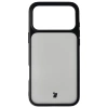 Etui Bizon Case Angelo do iPhone 17 Pro Max, przydymione z czarną ramką