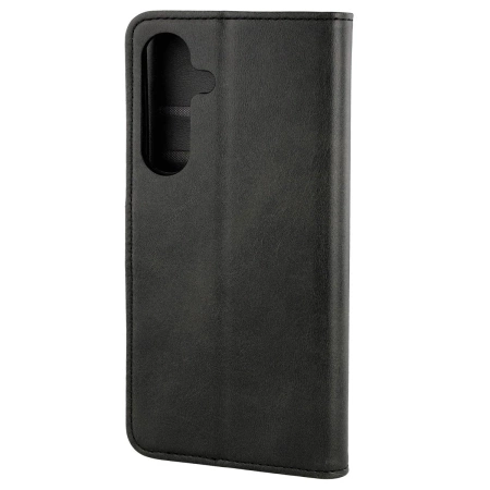 Etui z klapką Bizon Case Pocket do Galaxy S25 FE, czarne