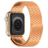 Pasek ze stali nierdzewnej Bizon Strap Watch Titanium do Apple Watch 44/45/46/49 mm, różowozłoty