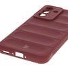 Pancerne etui Bizon Case Tur do Galaxy A36 5G / Galaxy A56 5G, burgundowe