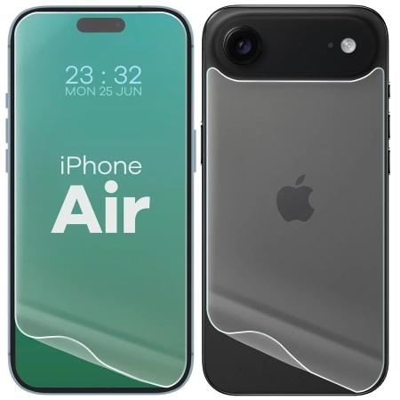 Folia hydrożelowa na tył i przód Bizon Glass Hydrogel Pack do iPhone Air