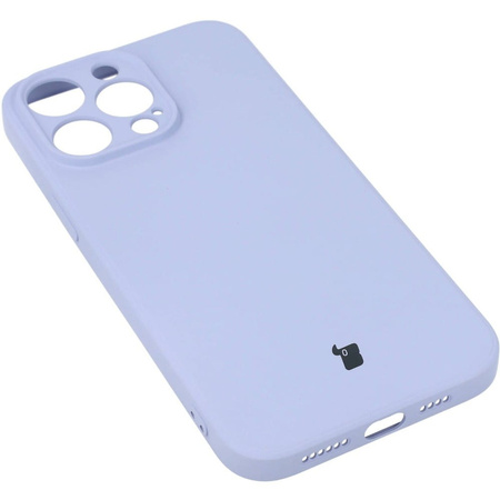 Etui Bizon Case Silicone do iPhone 14 Pro Max, jasnofioletowe