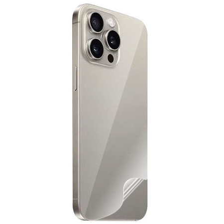 Folia hydrożelowa na tył Bizon Glass Hydrogel Back Duo, iPhone 15 Pro Max, 2 sztuki