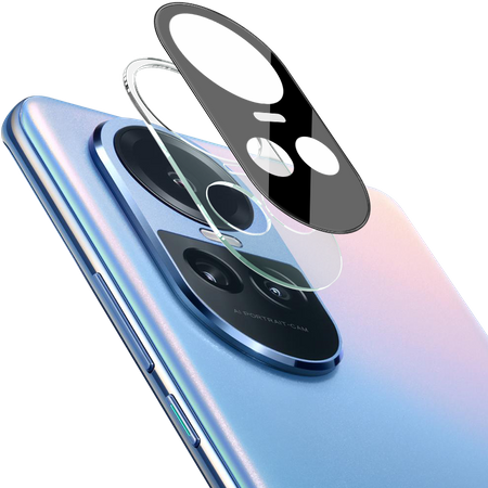 Szkło na aparat Bizon Glass Silk Lens do Oppo Reno 10/10 Pro 5G, 2 sztuki