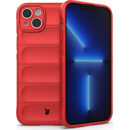 Pancerne etui Bizon Case Tur do iPhone 14 Plus, czerwone