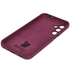 Silikonowe etui Bizon Soft Case do Galaxy M35 5G, ciemnofioletowe