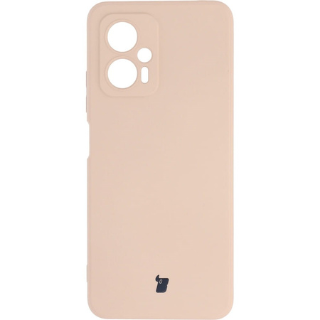 Etui Bizon Case Silicone Sq do Xiaomi Poco X4 GT, jasnoróżowe