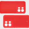 Pancerne etui Bizon Case Tur do Oppo Reno13 Pro, czerwone