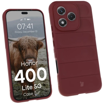 Pancerne etui Bizon Case Tur do Honor 400 Lite, burgundowe