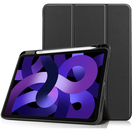 Etui Bizon Case Tab Lizard do Apple iPad Air 6 / Air 5 / Air 4, czarne