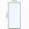 Szkło hartowane Bizon Glass Edge Duo do Realme 12 Plus, czarna ramka, 2 sztuki