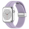 Silikonowy pasek Bizon Strap Watch Silicone L do Apple Watch 38/40/41/42 mm, lawendowy