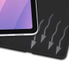 Etui z klapką Bizon Case Tab Lizard do Galaxy Tab S11, czarne
