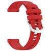 Pasek silikonowy do smartwatcha, Bizon Strap Watch Silicone Pro T, Quick Release 22 mm, czerwony