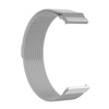 Pasek ze stali nierdzewnej do smartwatcha, Bizon Strap Watch Chain, Quick Release 18 mm, srebrny