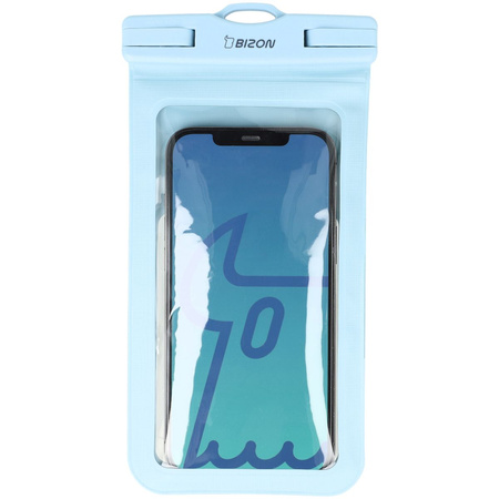 Etui wodoszczelne Bizon Case Hydrowrap, 2 sztuki, jasnoniebieskie
