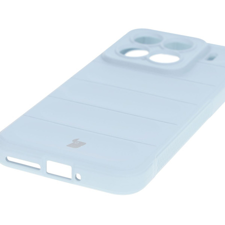 Pancerne etui Bizon Case Tur do Xiaomi 15, jasnoniebieskie