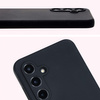 Silikonowe etui Bizon Soft Case do Galaxy S24 FE, czarne