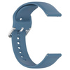Pasek silikonowy do smartwatcha, Bizon Strap Watch Silicone Pro N, Quick Release 22 mm, ciemnoniebieski