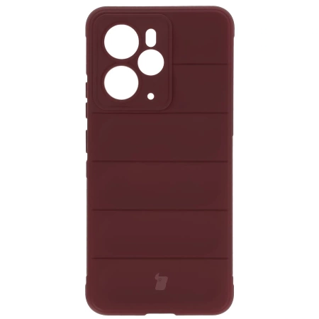 Pancerne etui Bizon Case Tur do Realme 14 5G, burgundowe